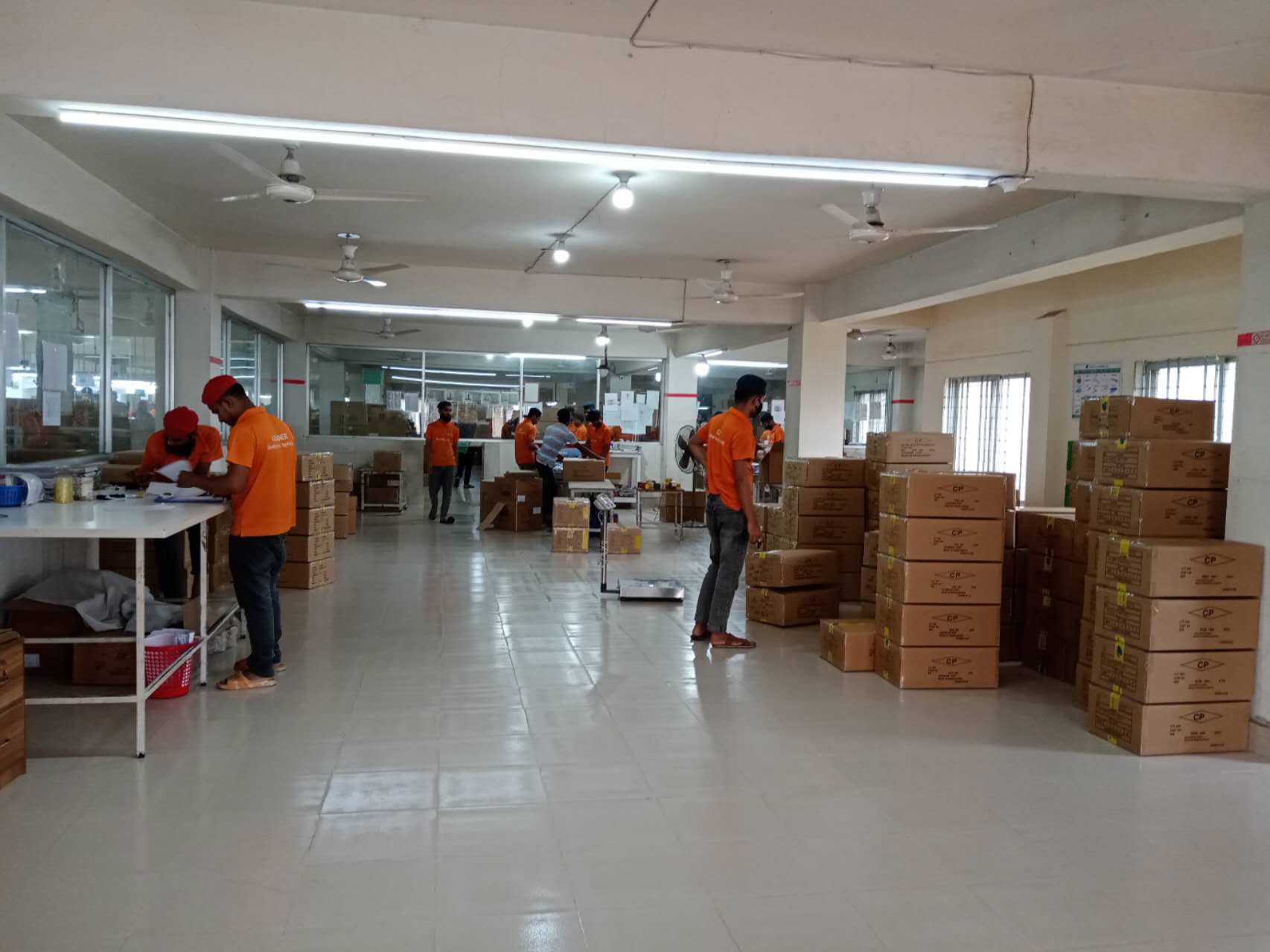 Packing Area